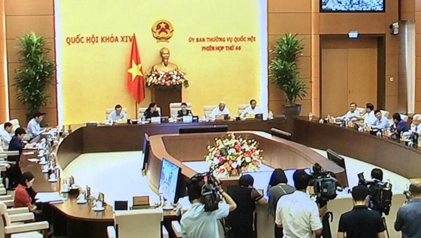 Sáng nay -13/7, Ủy ban Thường vụ Quốc hội khai mạc phiên họp 46 (Ảnh: Nguyễn Hoàng).