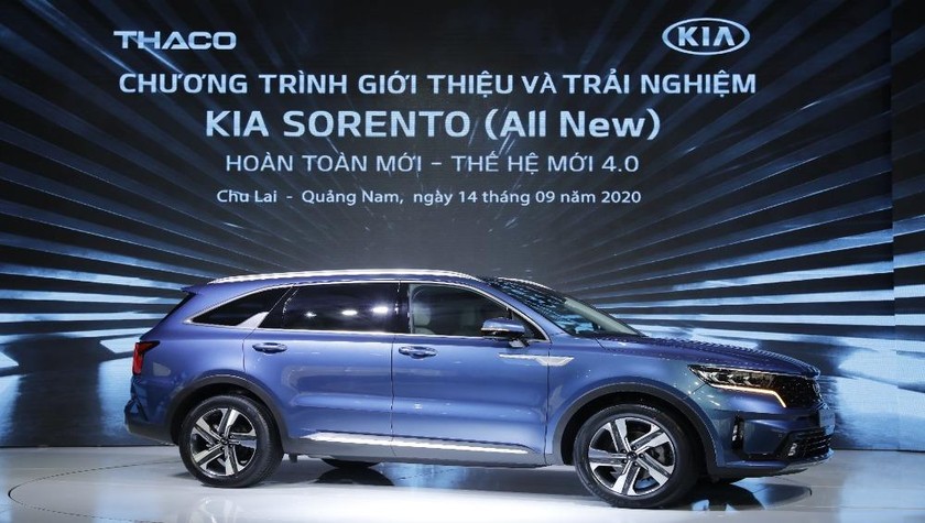 Mẫu xe SORENTO thế hệ mới (4.0) - thế hệ sản phẩm mới nhất của thương hiệu KIA .