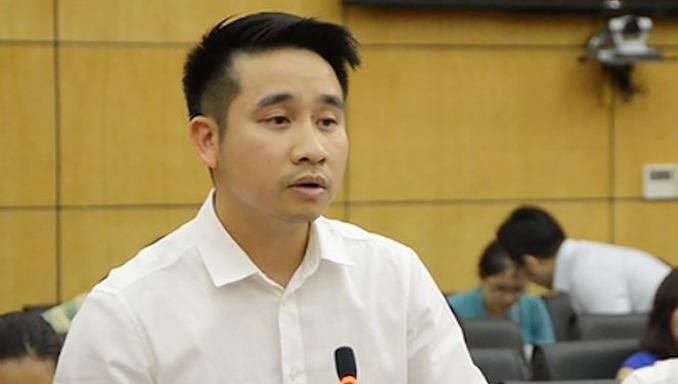Ông Vũ Hùng Sơn - Phó chánh văn phòng Ban chỉ đạo 389 - tại một cuộc họp của Bộ Công Thương.