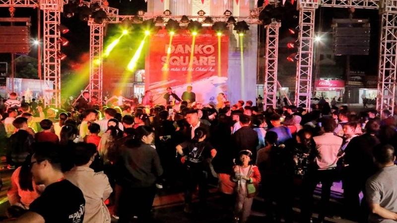 Không gian Danko Square – Lễ hội phong cách Châu Âu lần đầu tiên có mặt tại Thái Nguyên.
