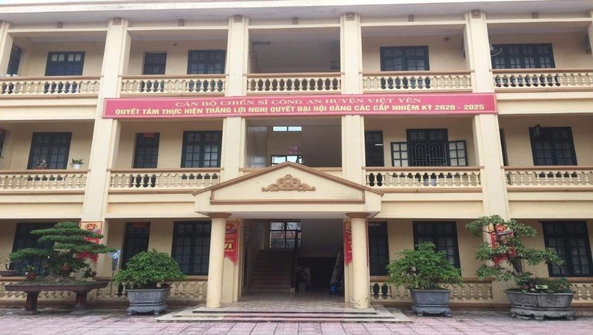 Công an huyện Việt Yên ra quân đợt cao điểm Tết Nguyên Đán 2021.