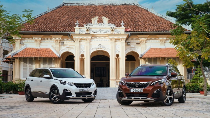 Bộ đôi xe Pháp Peugeot 3008 và 5008 được áp dụng ưu đãi cao nhất lên đến 120 triệu đồng.