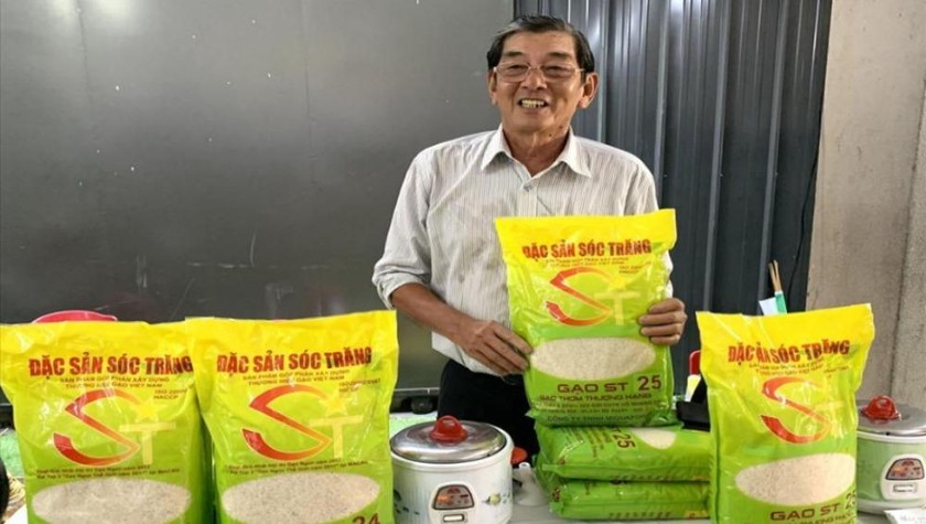 Gạo ST24 từng lọt vào top 3 “Gạo ngon nhất thế giới” trong cuộc thi World's Best Rice được tổ chức tại Macao.