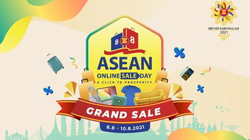 Ngày mua sắm trực tuyến lớn nhất ASEAN 2021 sẽ bắt đầu từ 8/8 đến 10/8.