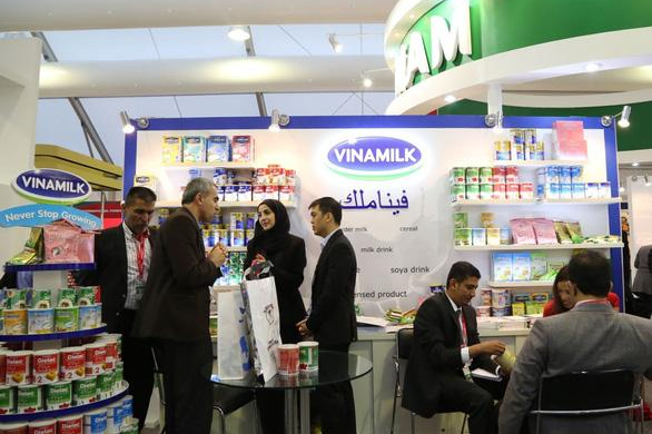 Sản phẩm sữa Vinamilk có mặt tại thị trường Trung Đông từ năm 1997.