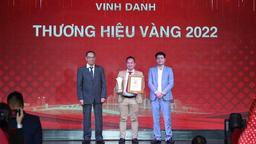 Trương Gia được vinh danh Thương hiệu vàng năm 2022.