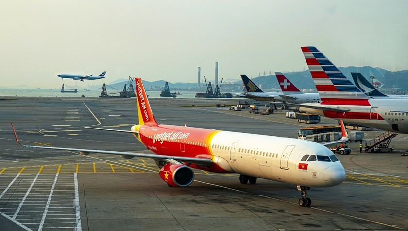 Vietjet mở lại đường bay thẳng kết nối TP HCM với Hồng Kông (Trung Quốc) từ 10/2/2023.