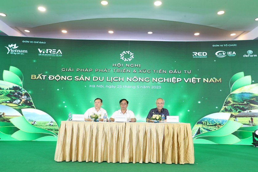 Hội nghị "Giải pháp phát triển và Xúc tiến đầu tư: Bất động sản Du lịch Nông Nghiệp" được tổ chức vào chiều 25/5, tại Hà Nội.