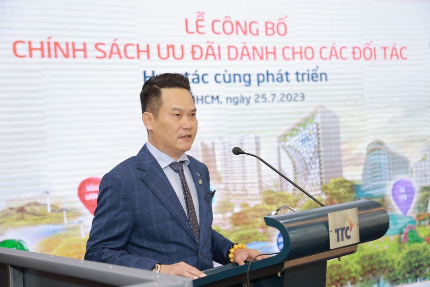 Ông Đặng Hồng Anh - Chủ tịch Hội Doanh nhân trẻ Việt Nam, Phó Chủ tịch Tập đoàn TTC khẳng định, TTC sẽ triển khai nhiều hơn nữa các chương trình ưu đãi dành cho đối tác.