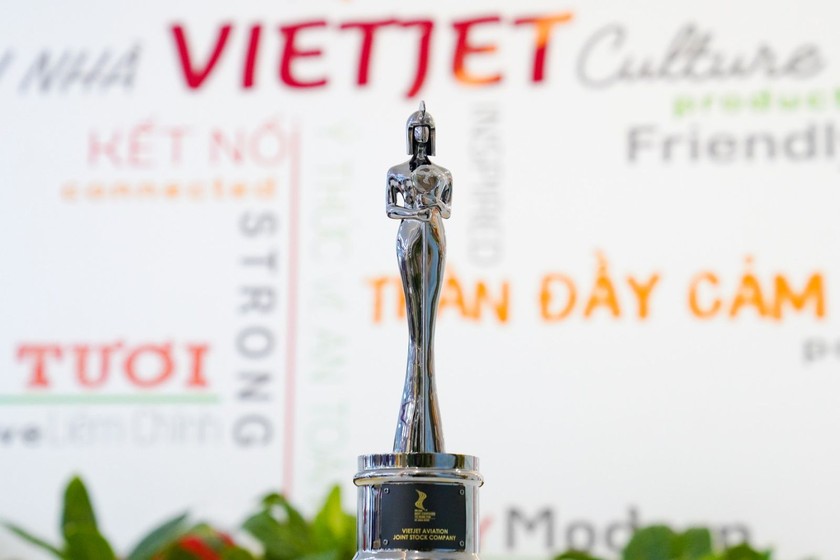 Vietjet được trao giải thưởng Nơi làm việc tốt nhất châu Á nhờ môi trường làm việc hấp dẫn. (ảnh: N.Q)