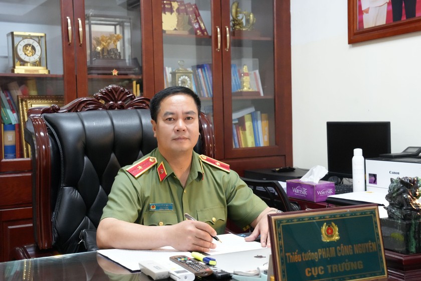Thiếu tướng Phạm Công Nguyên, Cục trưởng Cục Pháp chế và Cải cách hành chính, tư pháp. 