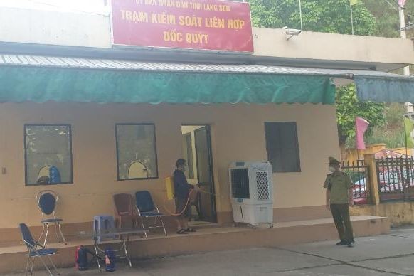 Trạm Kiểm soát liên hợp Dốc Quýt - Lạng Sơn. (Ảnh internet)
