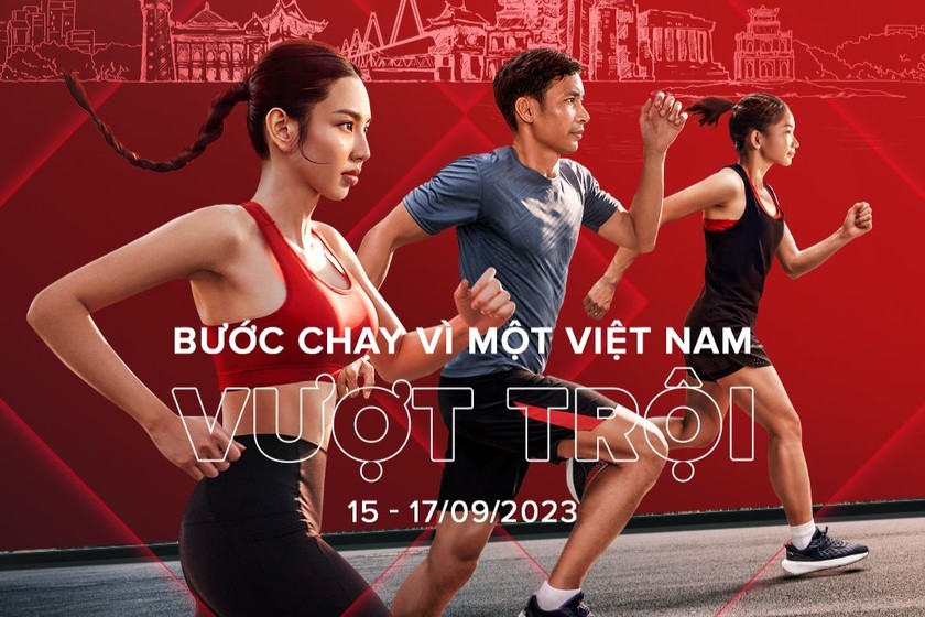 Giải chạy Hà Nội Marathon Techcombank dự kiến thu hút sự tham gia của 9.000 vận động viên các lứa tuổi (Ảnh: TCB).