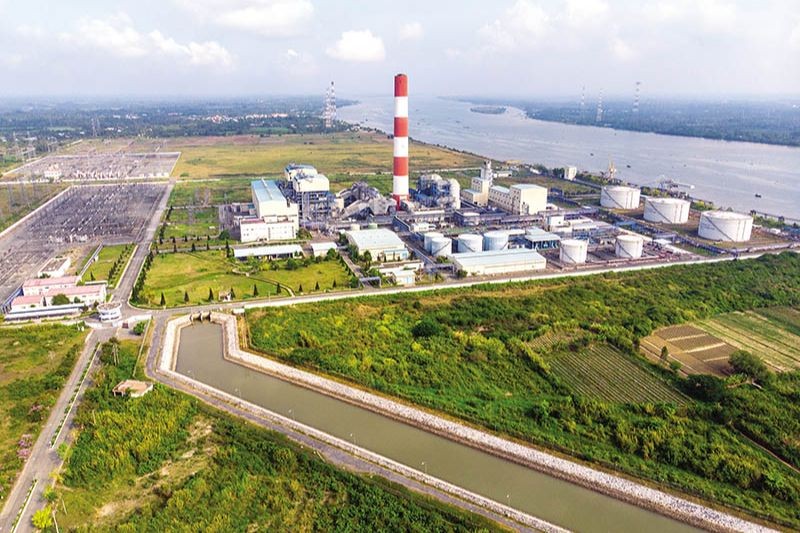 Khu vực đặt các nhà máy nhiệt điện ở Ô Môn (TP Cần Thơ) (Ảnh: PVN).