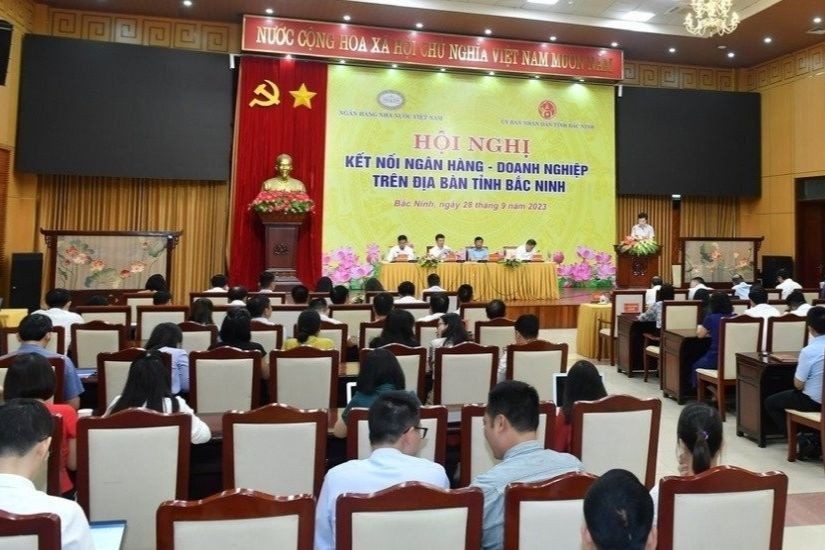 Hội nghị kết nối Ngân hàng - Doanh nghiệp trên địa bàn tỉnh Bắc Ninh.