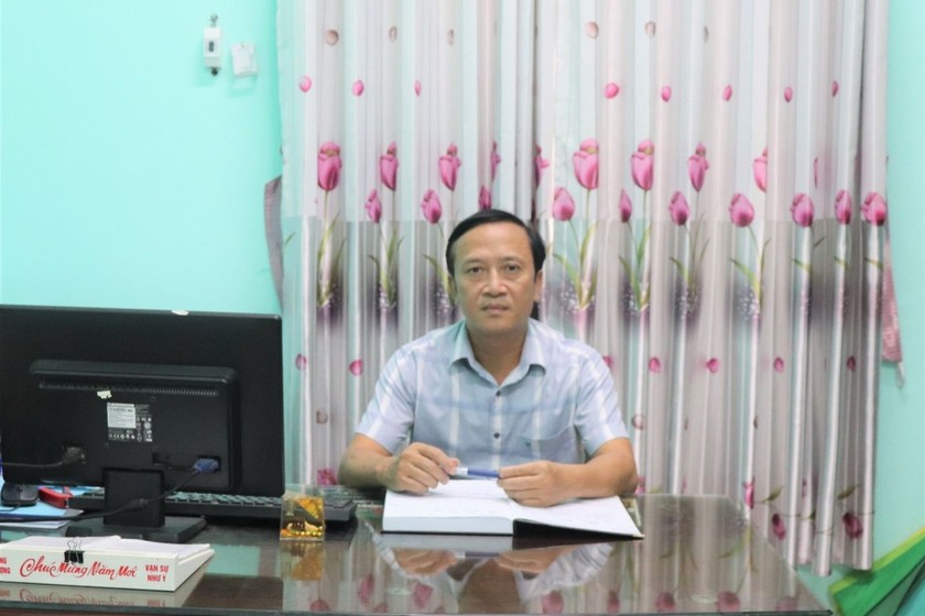 Ông Trịnh Xuân Hiền, Chủ tịch UBND xã Yên Cường.