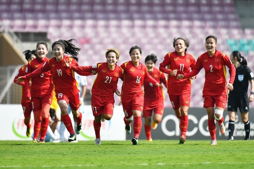 Những cô gái vàng của bóng đá Việt Nam. (Ảnh: Internet).