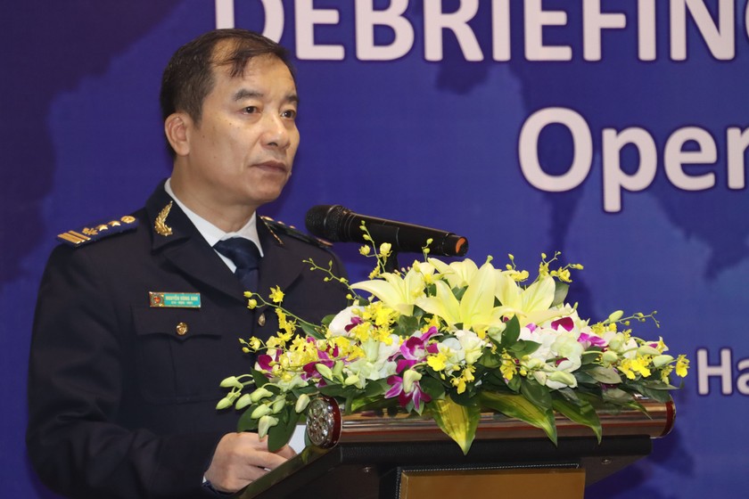 Cục trưởng Cục Điều tra chống buôn lậu (Tổng cục Hải quan Việt Nam) Nguyễn Hùng Anh.