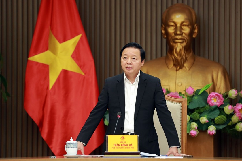 Phó Thủ tướng Chính phủ Trần Hồng Hà. (Ảnh: VGP).