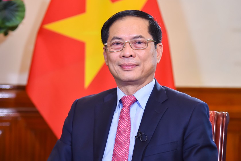 Bộ trưởng Bộ Ngoại giao Bùi Thanh Sơn. (Nguồn ảnh: Bộ Ngoại giao).