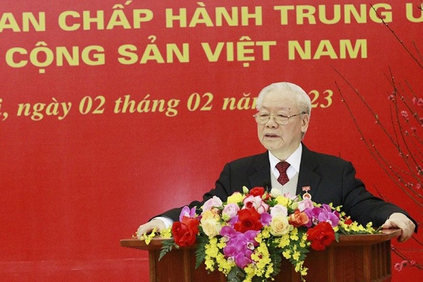 Tổng Bí thư Nguyễn Phú Trọng. (Ảnh: mod.gov.vn).