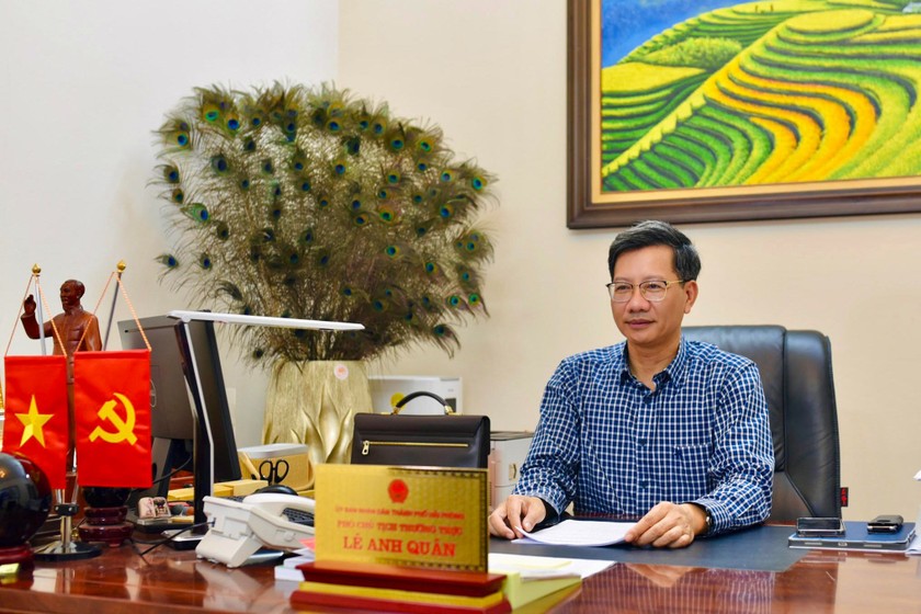 Phó Chủ tịch Thường trực UBND TP Hải Phòng Lê Anh Quân.