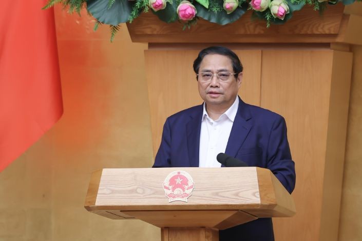 Thủ tướng Chính phủ Phạm Minh Chính. (Ảnh: VGP).
