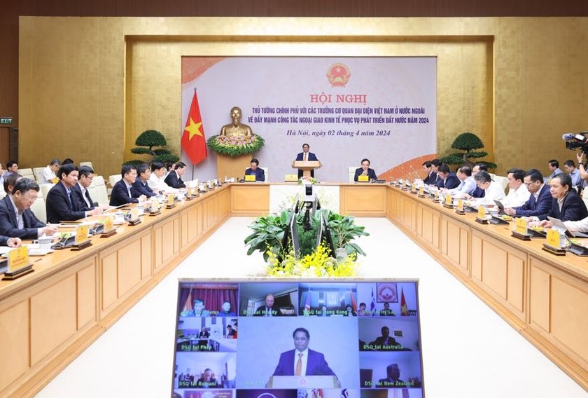 Thủ tướng Phạm Minh Chính chủ trì Hội nghị. (Ảnh: VGP)
