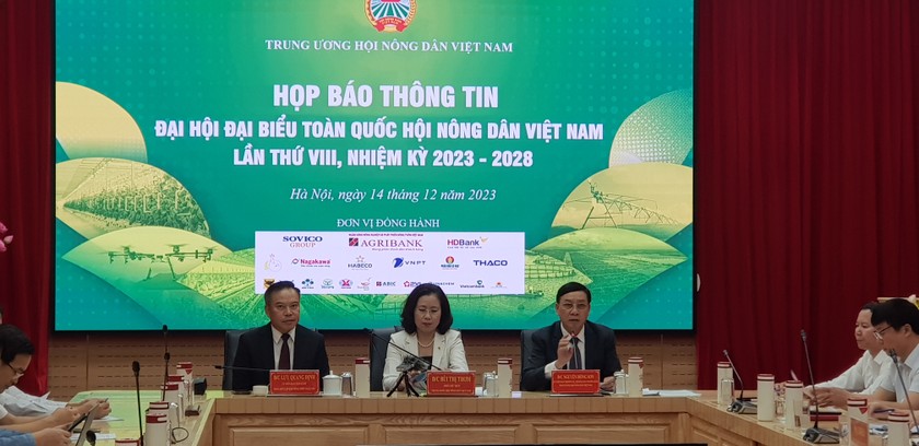 Đại hội đại biểu toàn quốc Hội Nông dân Việt Nam sắp diễn ra tại Hà Nội