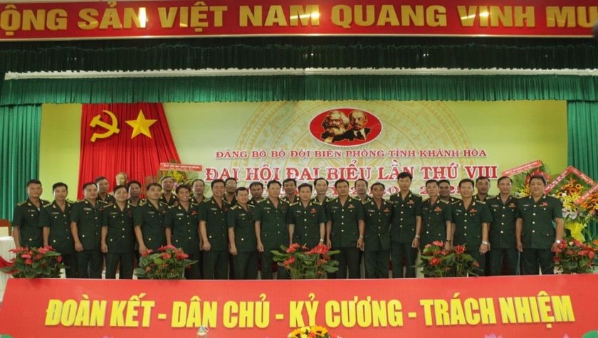Đại hội đại biểu Đảng bộ BĐBP tỉnh Khánh Hòa lần thứ VIII thành công tốt đẹp.