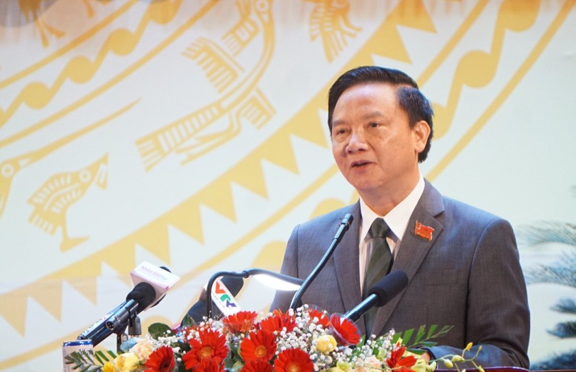 Đồng chí Nguyễn Khắc Định tái đắc cử Bí thư Tỉnh ủy Khánh Hòa.