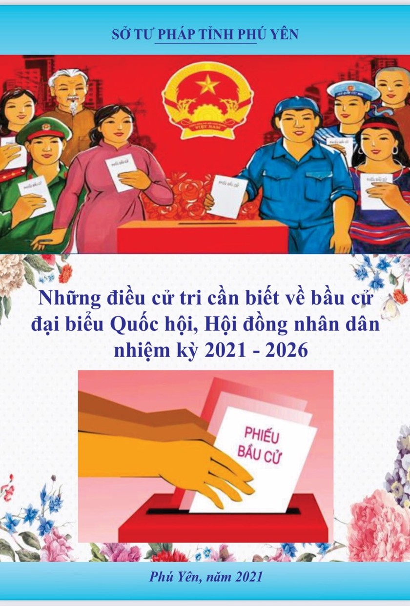 Phú Yên đẩy mạnh tuyên truyền pháp luật về bầu cử 