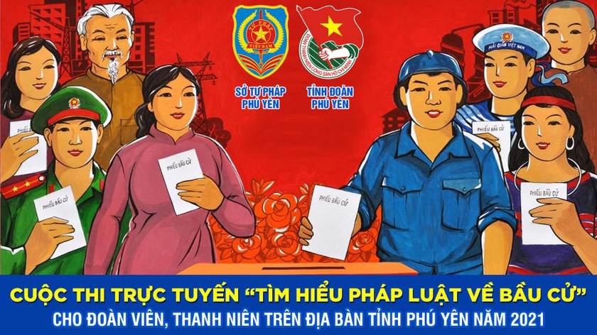 Phú Yên tổ chức cuộc thi trực tuyến “Tìm hiểu pháp luật về bầu cử” 