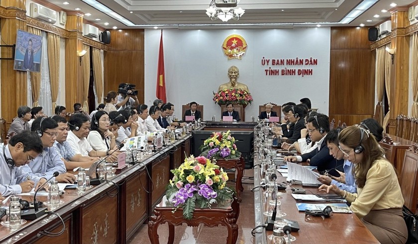 Hội thảo tại điểm cầu Bình Định.