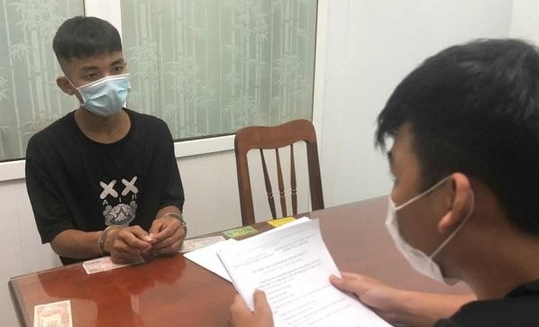 Đối tượng tàng trữ ma túy bị lực lượng Công an tỉnh Ninh Thuận bắt giữ. Ảnh: Công an cung cấp.