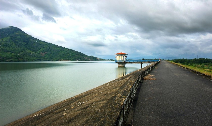Hồ chứa nước Suối Dầu, tỉnh Khánh Hòa.