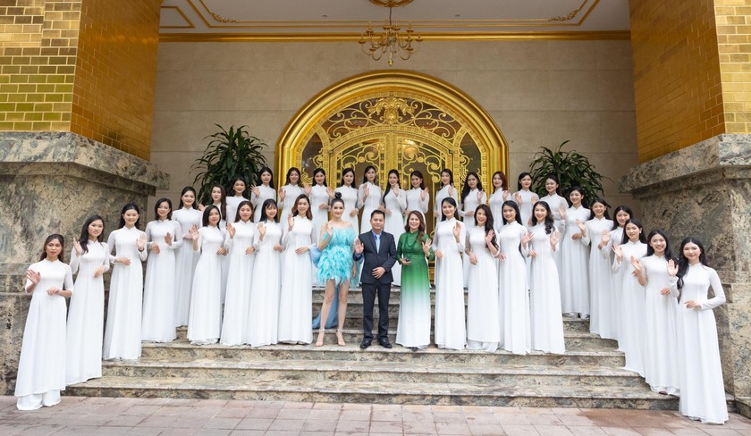 Thí sinh tham dự vòng sơ khảo khu vực phía Bắc của Cuộc thi Hoa hậu Du lịch Biển Việt Nam 2022.