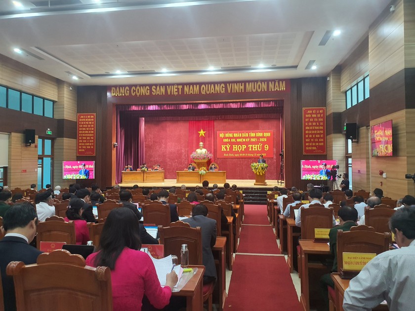 Khai mạc Kỳ họp thứ 9 HĐND tỉnh Bình Định