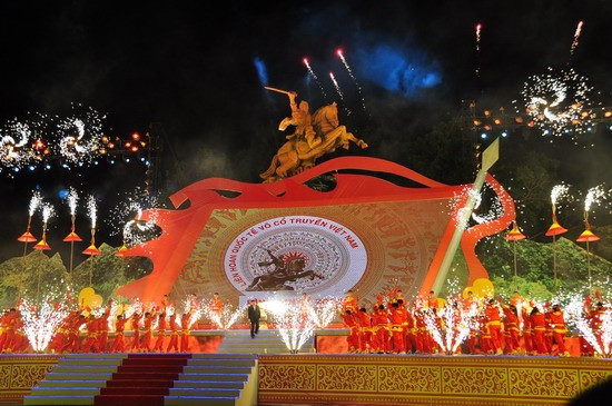 Liên hoan Quốc tế Võ cổ truyền Việt Nam lần thứ VIII được tổ chức tại Bình Định