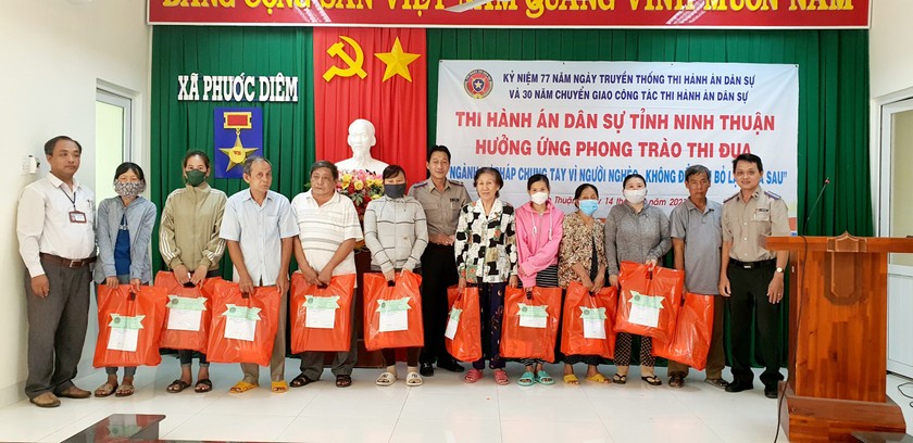 Cục Thi hành án dân sự tỉnh Ninh Thuận đẩy mạnh các phong trào thi đua yêu nước 