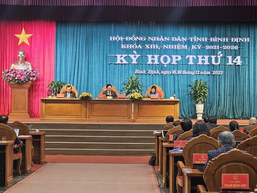Bình Định: Khai mạc Kỳ họp thứ 14 HĐND tỉnh khóa XIII nhiệm kỳ 2021 – 2026