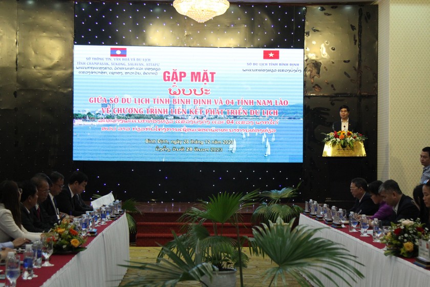 Bình Định và 4 tỉnh Nam Lào liên kết phát triển du lịch