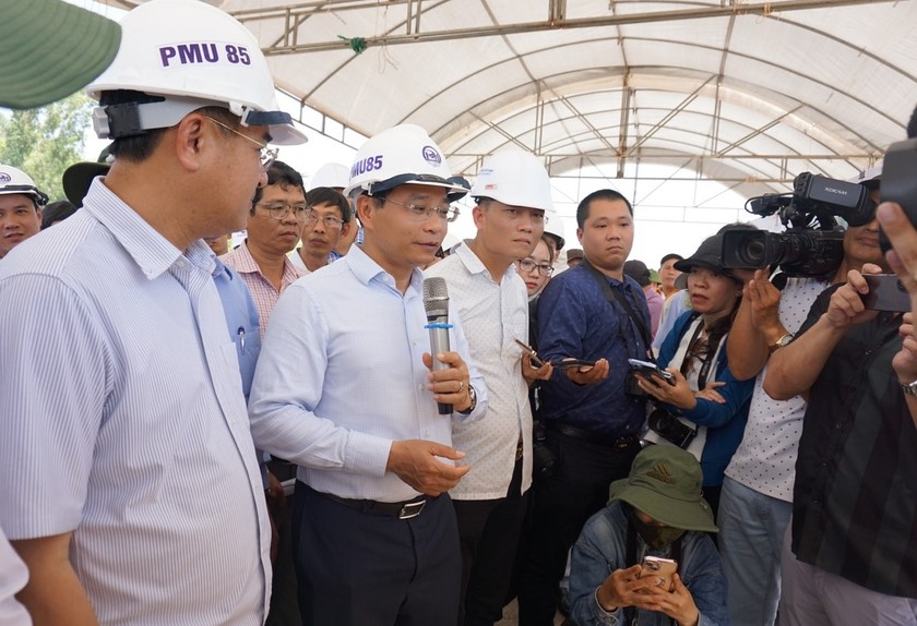 Bổ sung diện tích đất cần chuyển mục đích sử dụng để thực hiện dự án cao tốc Bắc-Nam qua Bình Định