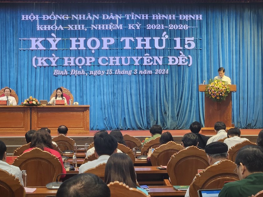  Xem xét nhiều nội dung quan trọng tại Kỳ họp 15 của HĐND tỉnh Bình Định
