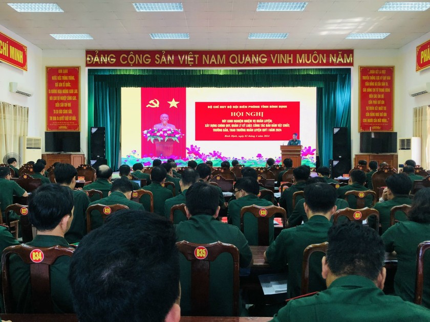 Bộ Chỉ huy BĐBP Bình Định tổ chức hội nghị quý I/2024