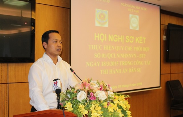 Thứ trưởng Trần Tiến Dũng phát biểu kết luận  Hội nghị.