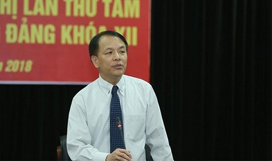Ông Lê Quang Vĩnh, Phó Chánh văn phòng TƯ Đảng.