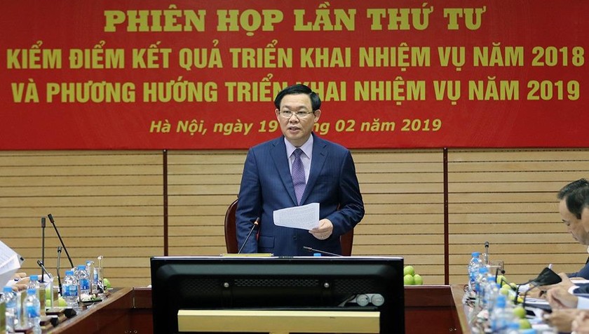 Phó Thủ tướng Vương Đình Huệ chủ trì phiên họp lần thứ 4
