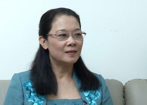 Bà Nguyễn Thị Bích Ngà, Ủy viên Ủy ban Kiểm tra Trung ương. 