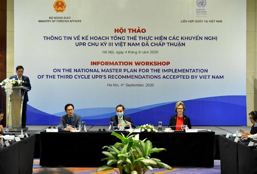 Hội thảo do Bộ Ngoại giao phối hợp với UNDP tại Việt Nam tổ chức.
